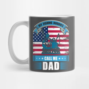 Dad is My Fishing Buddy Mug